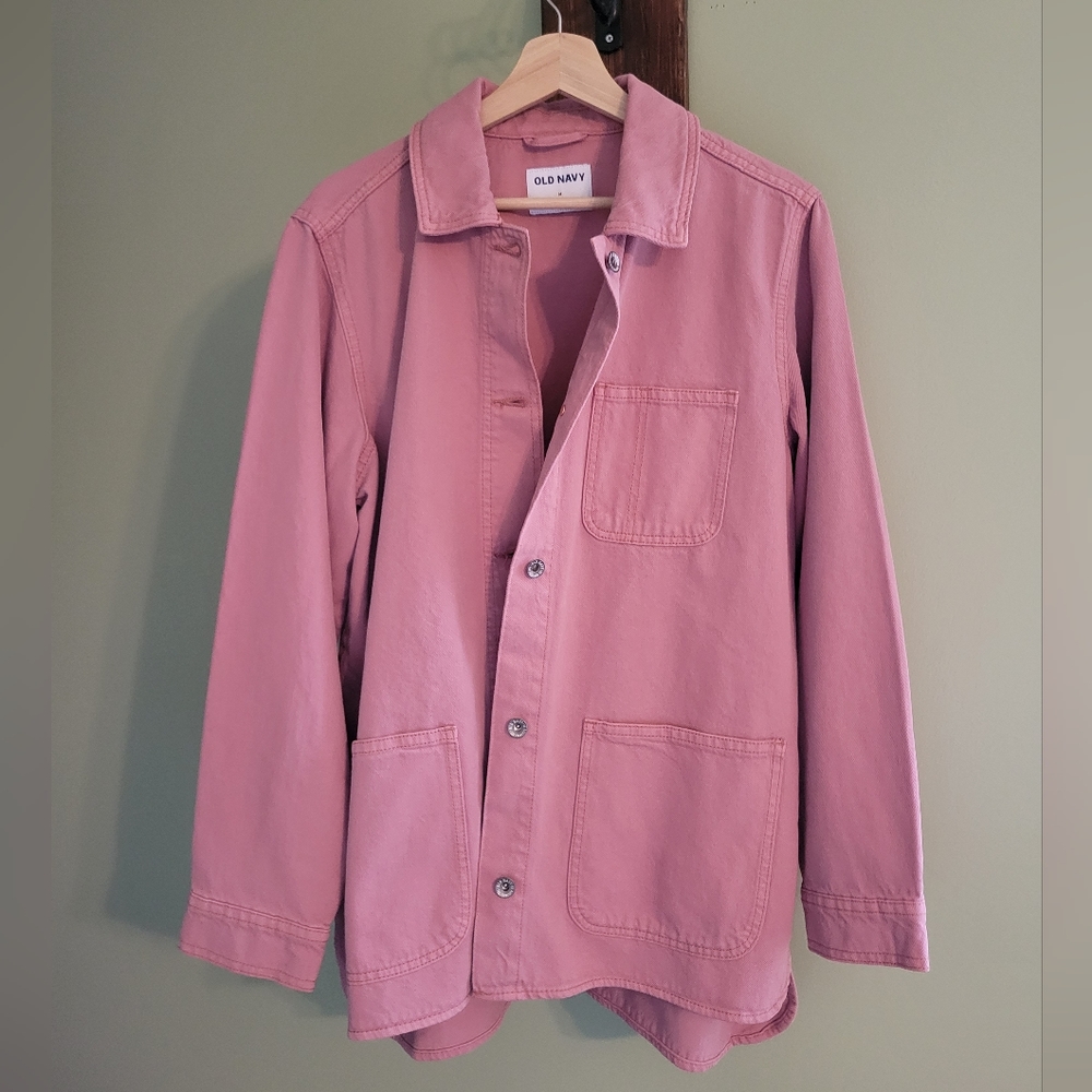 Old Navy workwear shacket